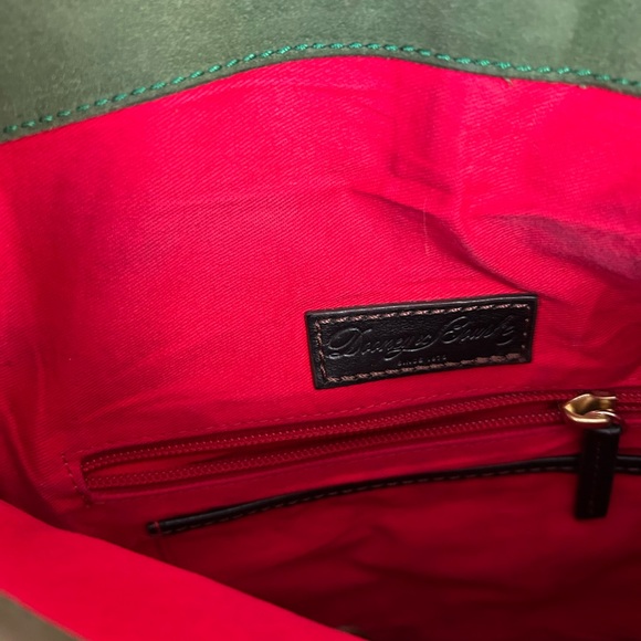 Dooney & Bourke Medium Florentine Black Leather Toggle Crossbody - Picture 7 of 7